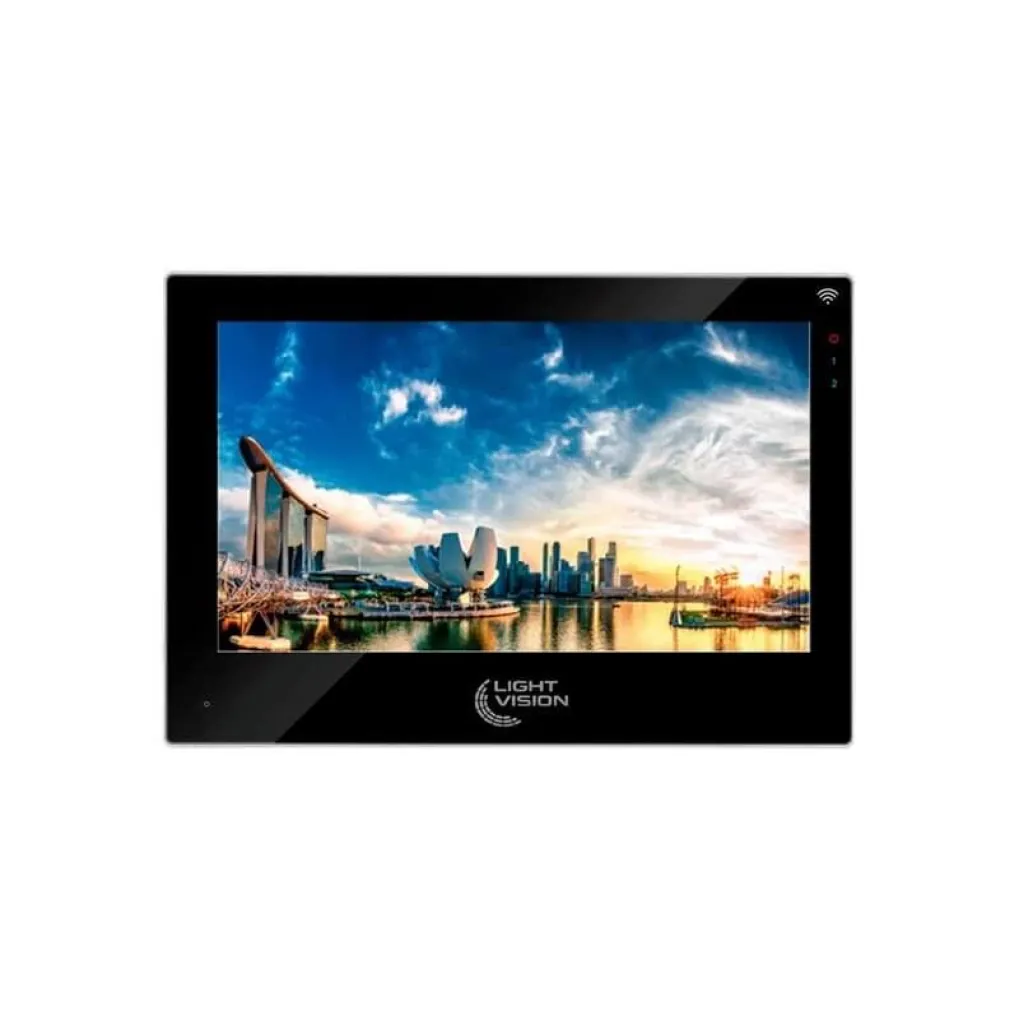 Відеодомофон 10" WiFi Tuya Light Vision Singapore FHD Black- Фото 1